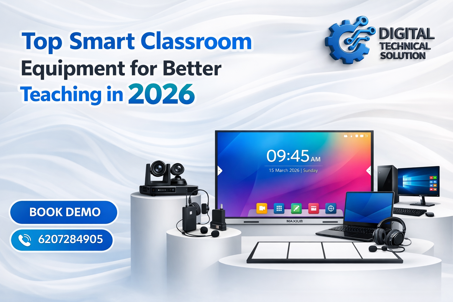 Top Smart Classroom Equipment for Better Teaching in 2026